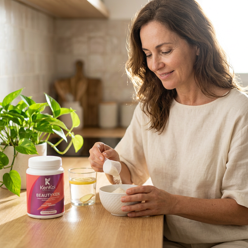 BEAUTYKEN: Colágeno Hidrolizado para Piel Firme con CoQ10 y Ácido Hialurónico