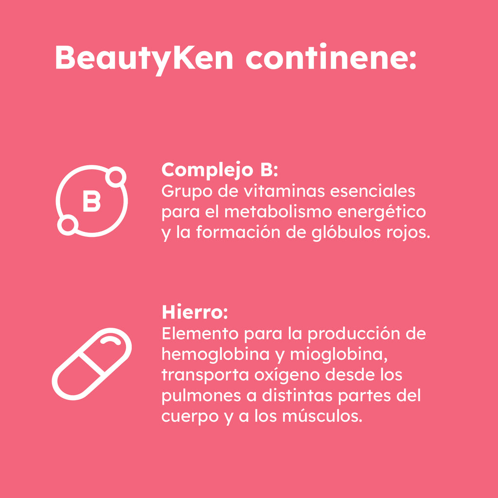 BEAUTYKEN: Colágeno Hidrolizado para Piel Firme con CoQ10 y Ácido Hialurónico